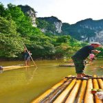 Khao lak bamboo rafting